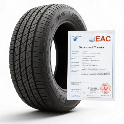 某汽车轮胎企业EAC认证